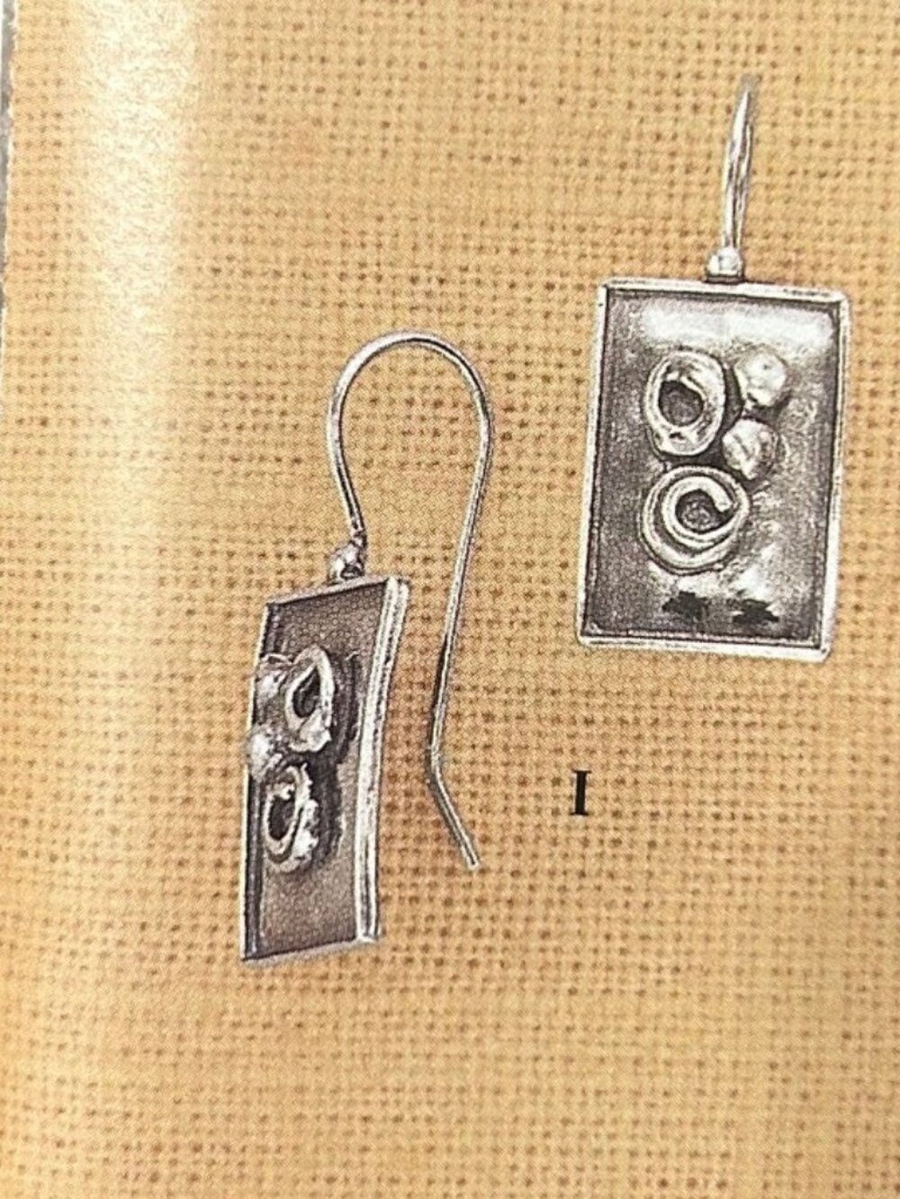 SILPADA 925 Oxidized Sterling Silver Earrings - RARE!!